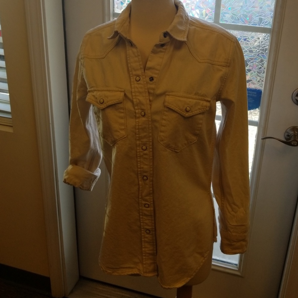 Western snap down shirt